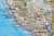 Ameryka Południowa. Mapa polityczna w ramie drewnianej. Wydawnictwo: National Geographic. Fragment 3