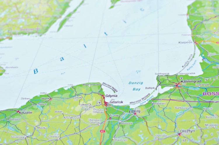 Skandynawia 1:2 800 000. Fizyczna mapa 3D, plastyczna (trójwymiarowa). Producent: Georelie. Fragment 10