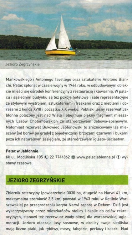 Warszawa i okolice - wschód. Wodoodporna mapa rowerowa z serii "Nie tylko Green Velo"  wydawnictwa Euro Pilot. Informator