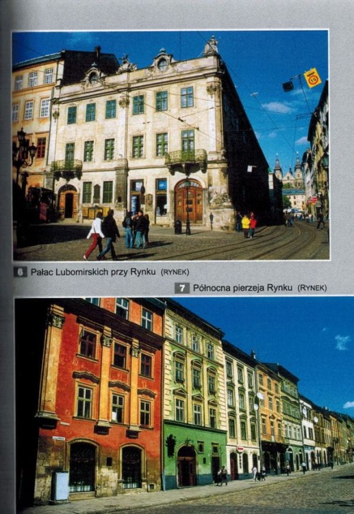 Lwów. Ukraina Zachodnia. Przewodnik wydawnictwa Rewasz. Przykładowa strona 3