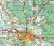 Województwo podlaskie 1:250 000. Laminowana mapa turystyczna wydawnictwa TD Mapy. Fragment 1