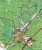 Puszcza Knyszyńska. Część Zachodnia. Mapa turystyczna wydawnictwa  TD Mapy. Fragment 1
