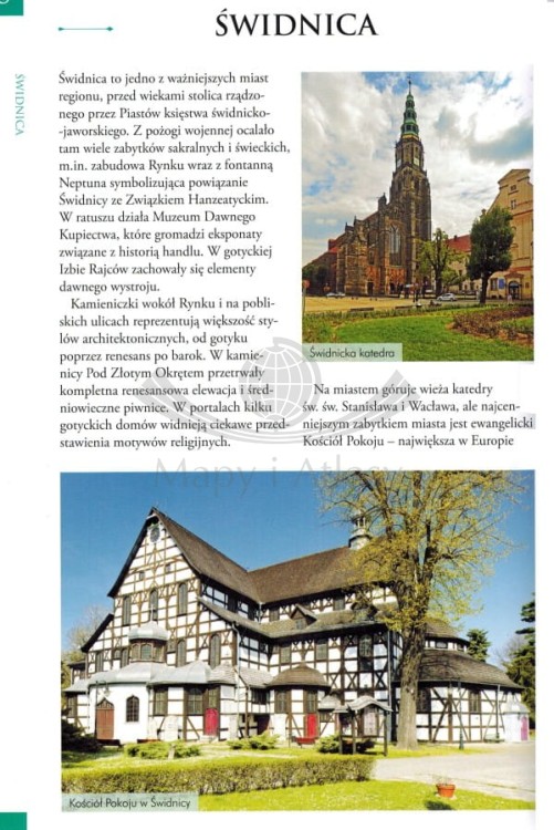 Dolny Śląsk. Atlas turystyczny. Wydawnictwa SBM. Przykładowa strona 2