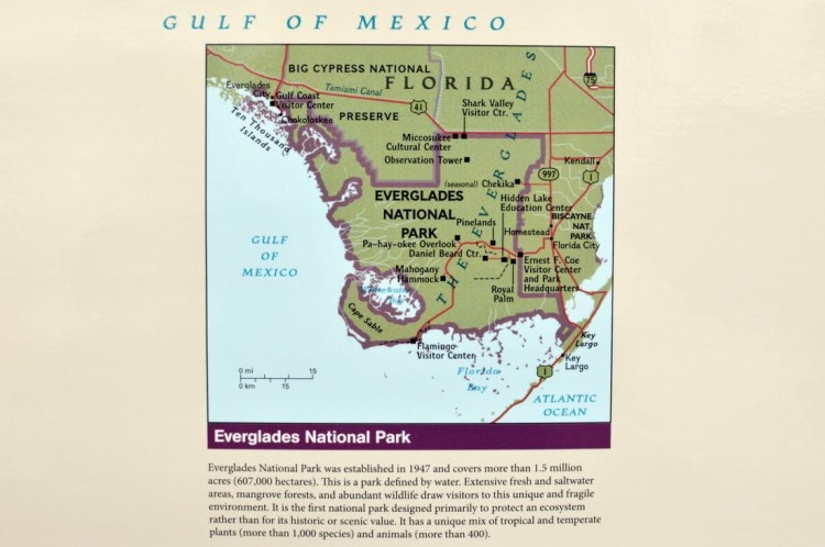 USA 1:5 183 000. Mapa ścienna parków narodowych wydawnictwa National Geographic. Fragment 8