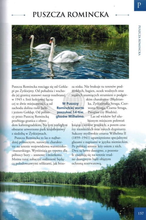 Mazury. Atlas turystyczny wydawnictwa SBM. Przykładowa strona 3