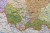 Rosja / Federacja Rosyjska 1:7 000 000. Mapa ścienna administracyjno-drogowa. Wersja angielska. Fragment 7