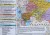 Rosja / Federacja Rosyjska. Mapa ścienna administracyjno-drogowa XL. Wersja angielska. Fragment 13