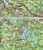 Bieszczady 1:200 000. Laminowana minimapa turystyczna  wydawnictwa ExpressMap. Fragment 1
