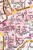 Jerozolima. Mapa/ Plan miasta wydawnictwa Freytag & Berndt. Fragment