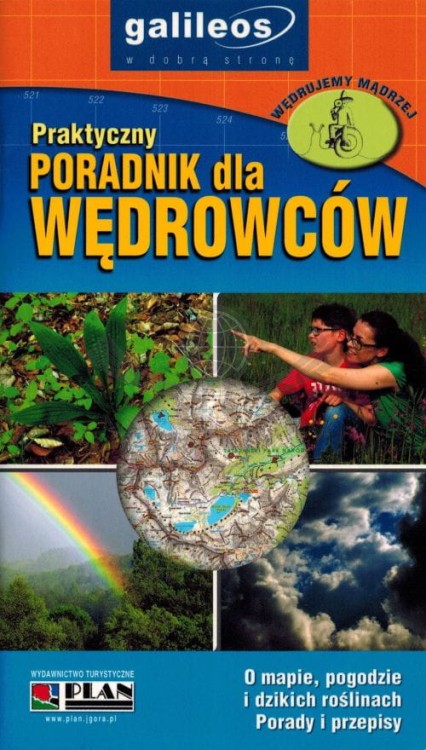 Praktyczny Poradnik dla Wędrowców wydawnictwa Galileos. Okładka