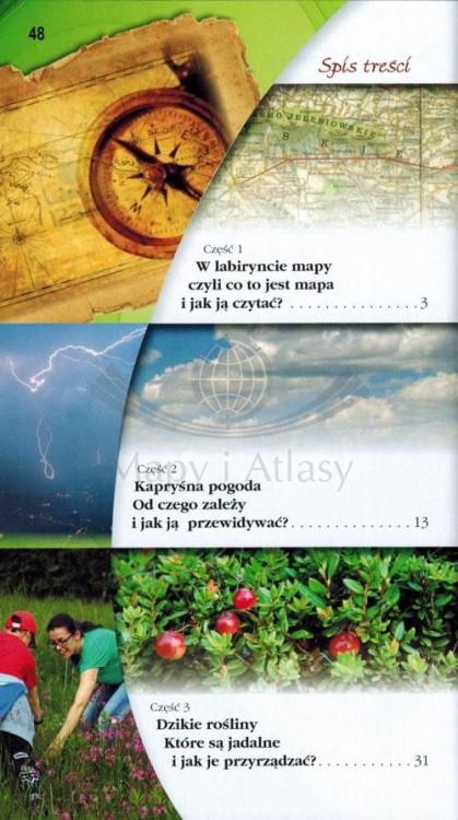 Praktyczny Poradnik dla Wędrowców wydawnictwa Galileos. Spis treści