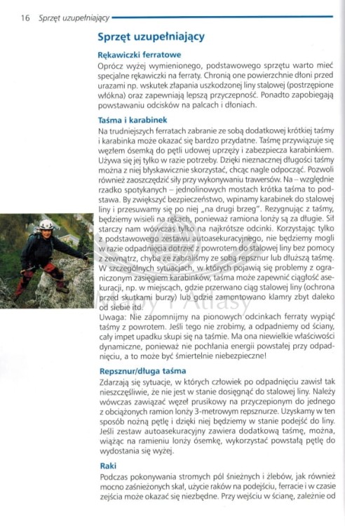 Ferraty Alp Austriackich. Tom III - zachód. Przewodnik. Przykładowe strony 1