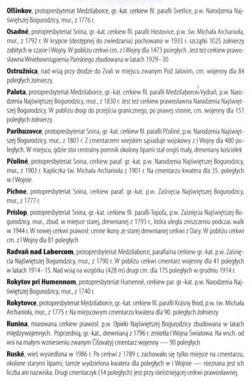 Bieszczady. Zabytkowe cerkwie Bieszczadów. Mapa turystyczna wydawnictwa Rewasz. Informator