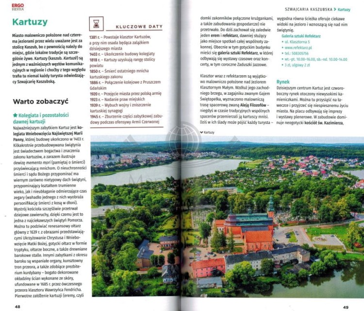 Kaszuby i Bory Tucholskie. Przewodnik z serii travelbook wydawnictwa Bezdroża. Przykładowe strony 1