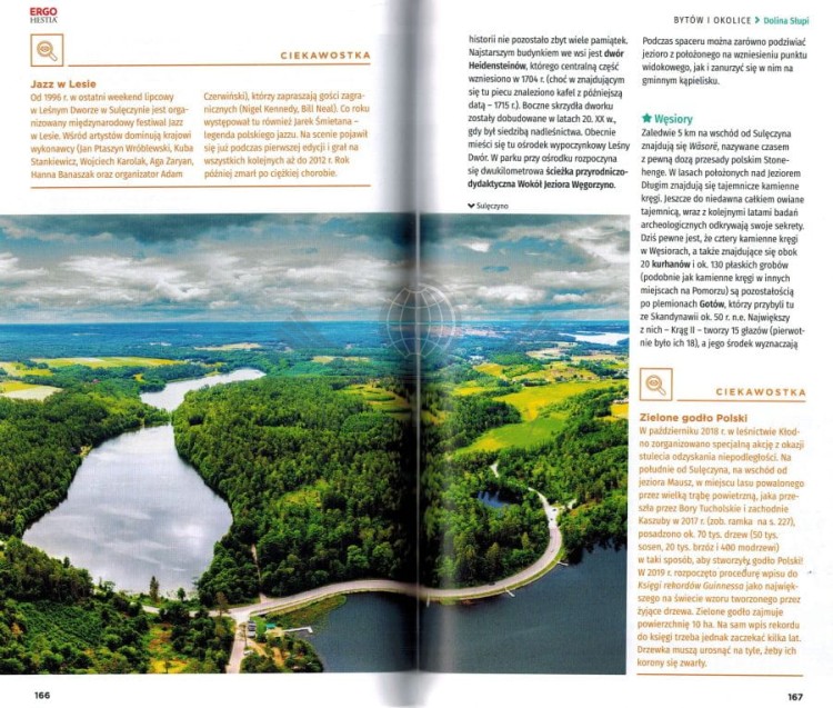 Kaszuby i Bory Tucholskie. Przewodnik z serii travelbook wydawnictwa Bezdroża. Przykładowe strony 2