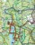 Bory Tucholskie, Kaszuby, Kociewie 2 w 1. Laminowana mapa turystyczna + Miniprzewodnik wydawnictwa ExpressMap. Fragment 1