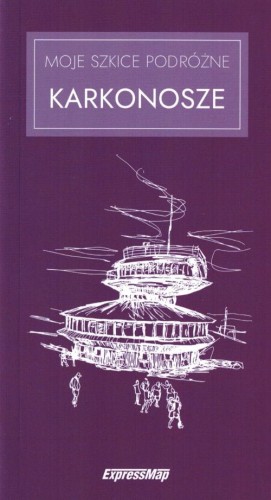 Karkonosze. Moje szkice podróżne. Notatnik z przewodnikiem. Okładka