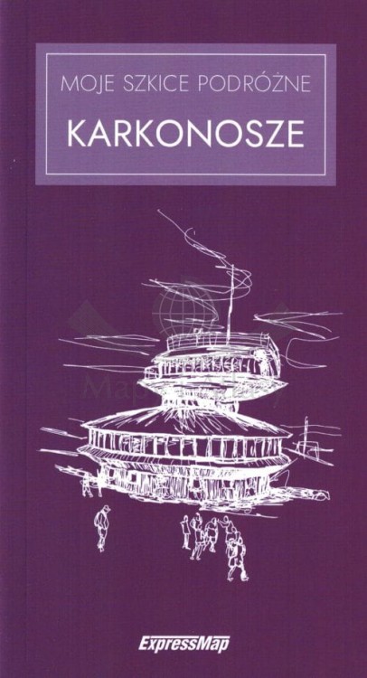 Karkonosze. Moje szkice podróżne. Notatnik z przewodnikiem. Okładka