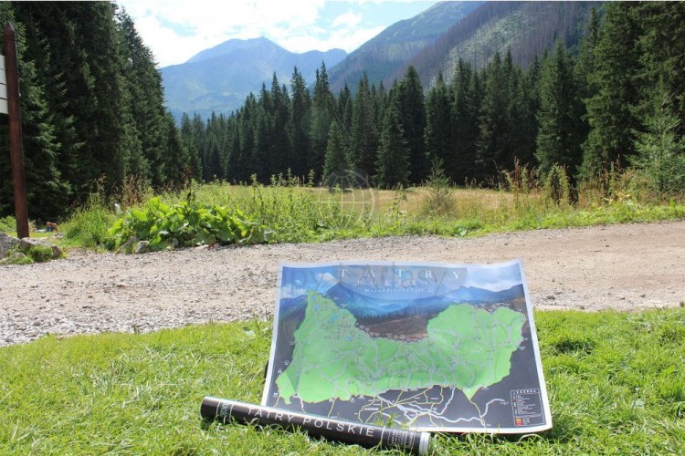 Tatry Polskie. Mapa zdrapka. Na szlaku 2