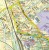 Hajnówka 1:10 000. Powiat Hajnowski, Białowieża, Puszcza Białowieska. Laminowany plan miasta / Mapa turystyczna wydawnictwa  TD Mapy. Fragment 1
