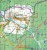 Hajnówka 1:10 000. Powiat Hajnowski, Białowieża, Puszcza Białowieska. Laminowany plan miasta / Mapa turystyczna wydawnictwa  TD Mapy. Fragment 3