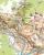Pieniny 1:30 000. Laminowana mapa rowerowa Velo wydawnictwa Galileos. Plan miasta - fragment