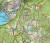 Villacher Alpe, Unterdrautal. Wodoodporna mapa turystyczna 065 wydawnictwa Kompass. Fragment 2