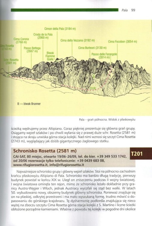 Dolomity. Tom II. Zachód. Przewodnik autorstwa Dariusza Tkaczyka. Przykładowa strona 2
