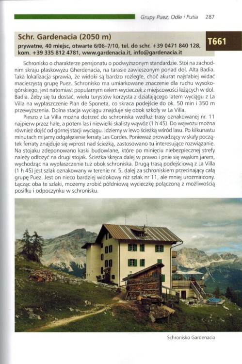 Dolomity. Tom II. Zachód. Przewodnik autorstwa Dariusza Tkaczyka. Przykładowa strona 6