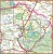 Wigierski Park Narodowy i Suwalski Park Krajobrazowy. Laminowana mapa turystyczna wydawnictwa Compass. Zasięg