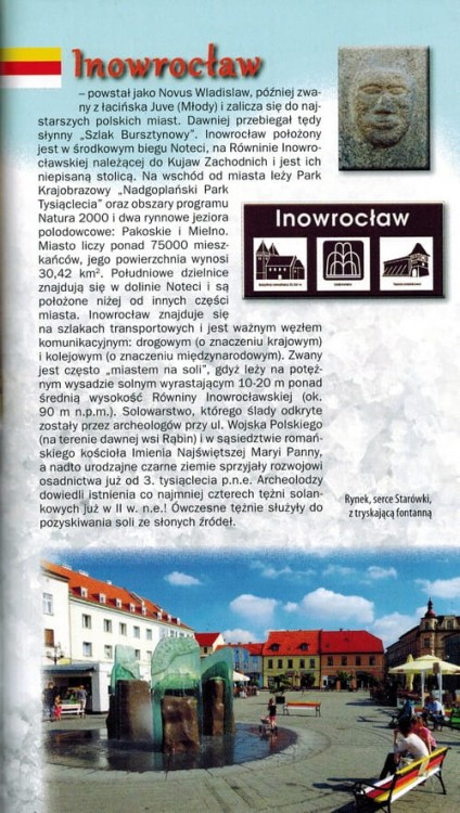 Inowrocław. Przewodnik wydawnictwa Galileos. Przykładowe strony 1