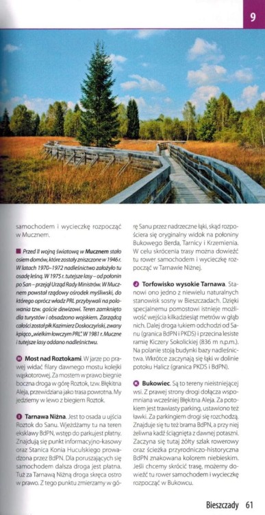 Bieszczady, Beskid Niski, Góry Sanocko-Turczańskie 2 w 1. Przewodnik + mapa wydawnictwa ExpressMap. Przykładowa strona 2