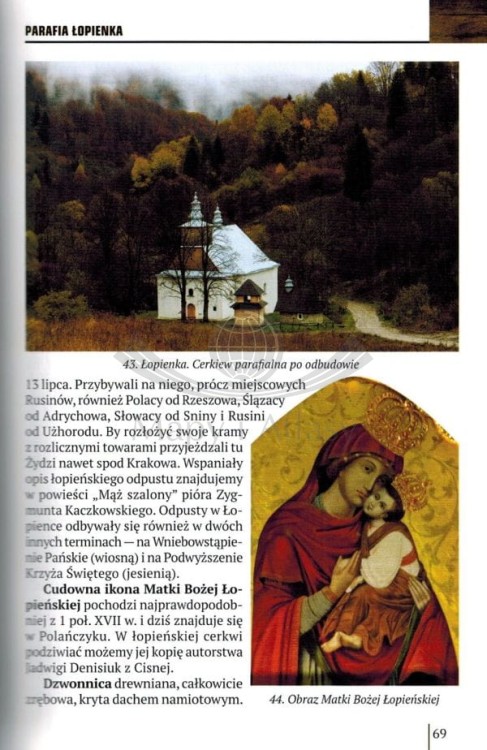 Cerkwie w Bieszczadach. Przewodnik wydawnictwa Rewasz. Przykładowa strona 2