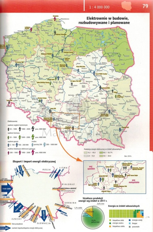 Atlas geograficzny. Zakres podstawowy i rozszerzony. Liceum i technikum. Wydawnictwo: Demart. Przykładowa strona 3