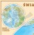 Świat. Mapa fizyczna. Puzzle 2000 elementów. Producent: ArtGlob. Fragment 1