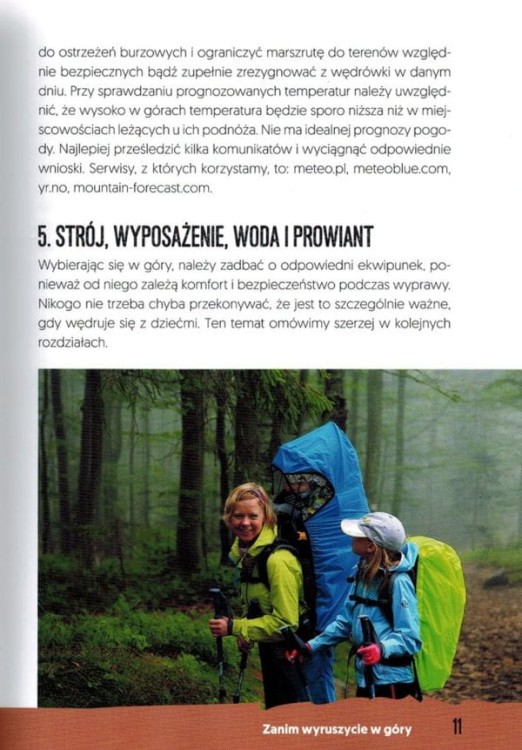 Bieszczady i Beskid Niski z dzieckiem. Przewodnik wydawnictwa Pascal. Przykładowa strona 1