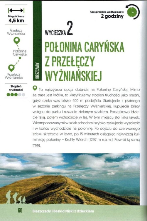 Bieszczady i Beskid Niski z dzieckiem. Przewodnik wydawnictwa Pascal. Przykładowa strona 2