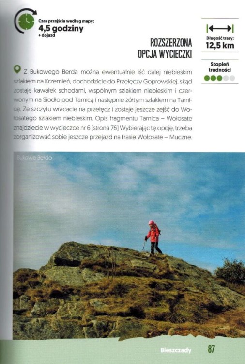Bieszczady i Beskid Niski z dzieckiem. Przewodnik wydawnictwa Pascal. Przykładowa strona 3