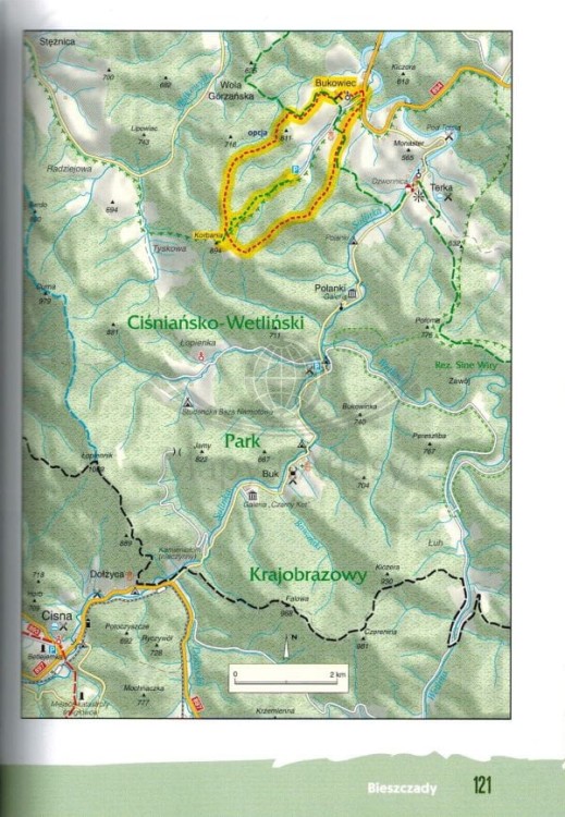 Bieszczady i Beskid Niski z dzieckiem. Przewodnik wydawnictwa Pascal. Przykładowa strona 4