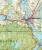 Mazury, część południowa 1:60 000. Laminowana mapa turystyczna wydawnictwa ExpressMap. Fragment 2