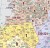 Europa 1:3 000 000. Mapa ścienna. Kody pocztowe. Wersja STRONG. Wydawnictwo Piętka. Fragment 1