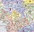 Europa 1:3 000 000. Mapa ścienna. Kody pocztowe. Wersja STRONG. Wydawnictwo Piętka. Fragment 2