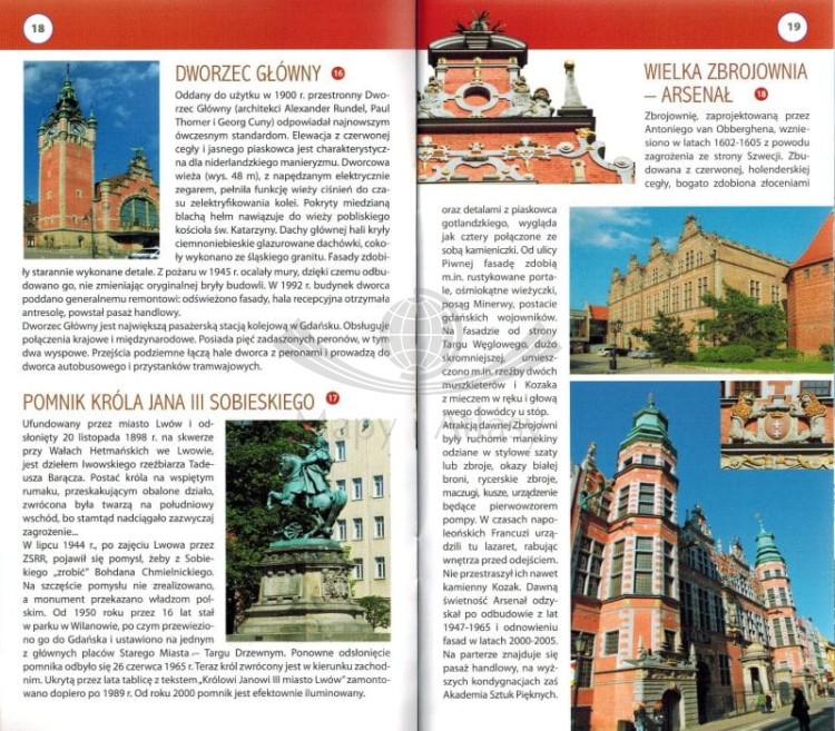 Gdańsk. Główne miasto. Przewodnik wydawnictwa Galileos. Przykładowe strony 1