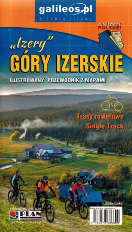 ,,Izery". Góry Izerskie. Przewodnik wydawnictwa Galileos. Okładka