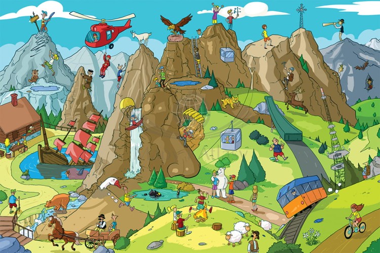 Tatry. Puzzle tatrzańskie - lato. 200 elementów