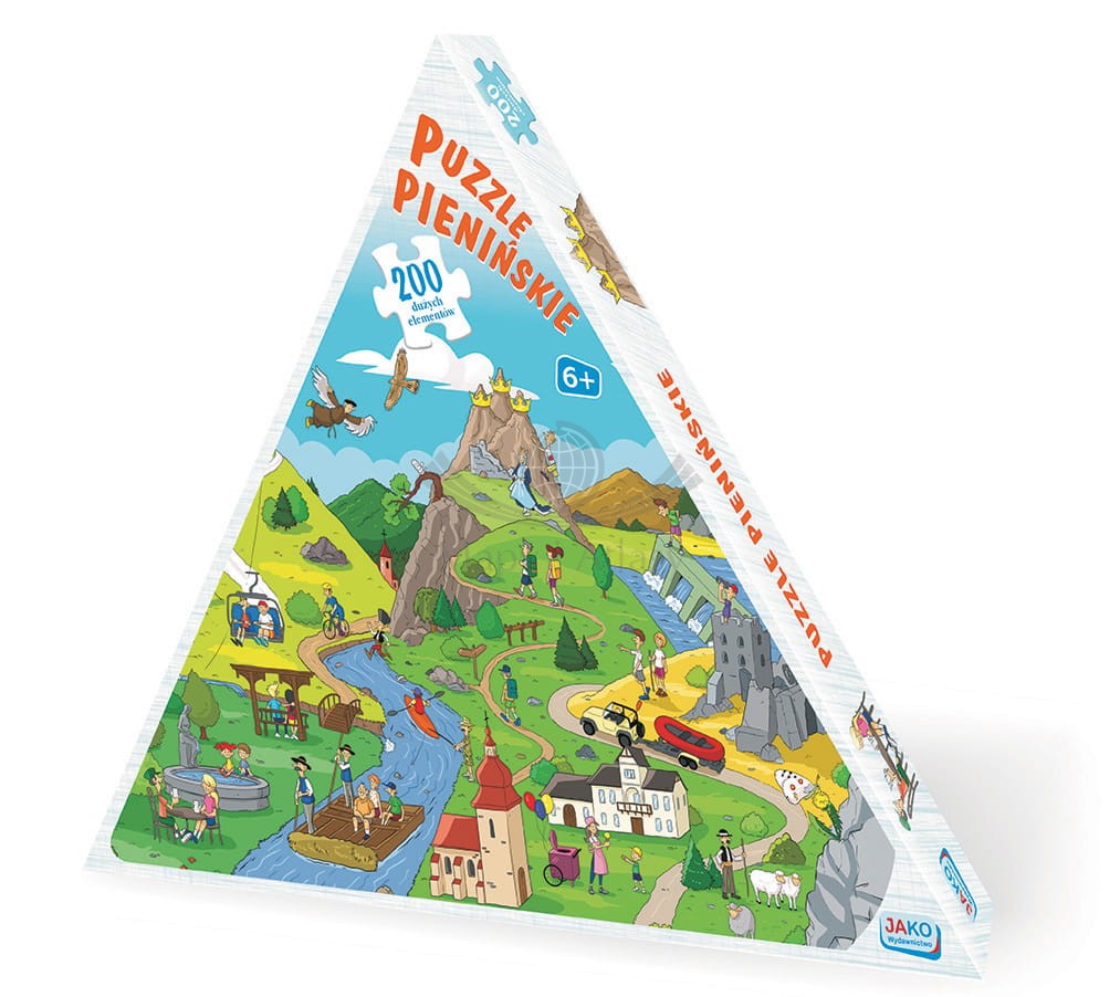 Pieniny. Puzzle pienińskie. 200 elementów