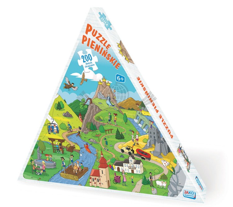 Pieniny. Puzzle pienińskie. 200 elementów