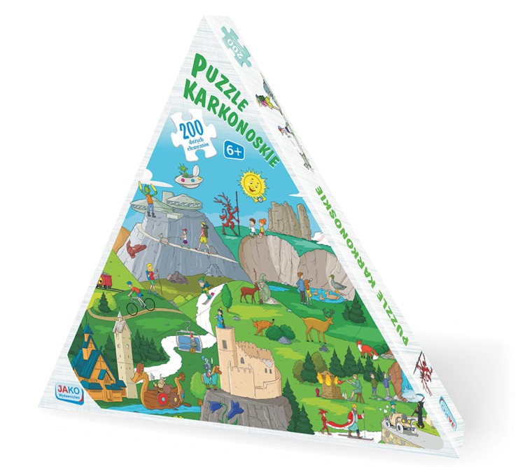 Karkonosze. Puzzle karkonoskie. 200 elementów