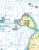 Jezioro Śniardwy 1:25 000. Wodoodporna mapa żeglarska. Fragment 1