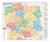 Polska 1:500 000. Mapa ścienna administracyjno-kodowa. Wersja STRONG